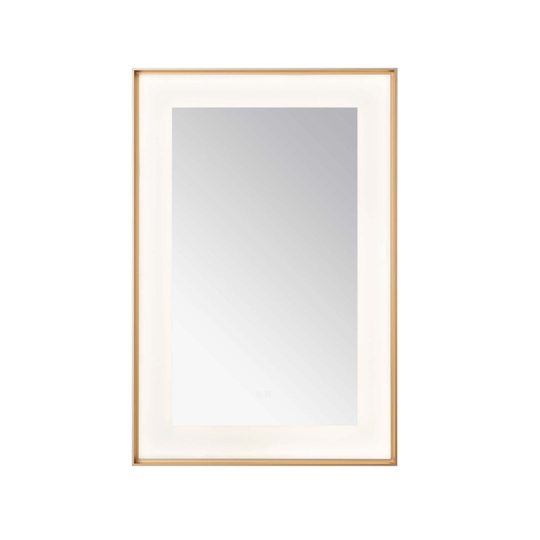 Aquadom Lexington 24"x36" LED Lighted Slim Frame Mirror with Defogger