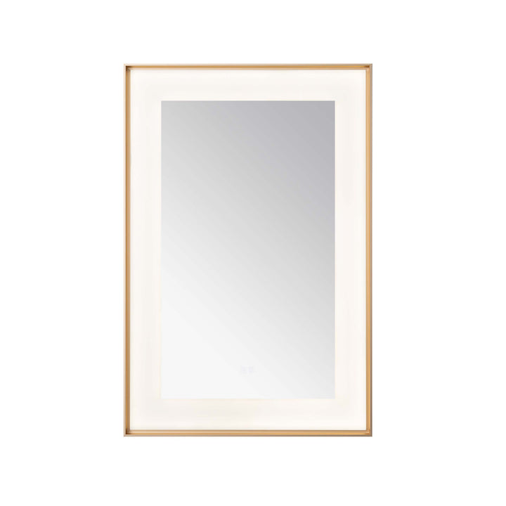 Aquadom Lexington 24"x36" LED Lighted Slim Frame Mirror with Defogger