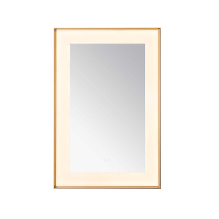 Aquadom Lexington 24"x36" LED Lighted Slim Frame Mirror with Defogger
