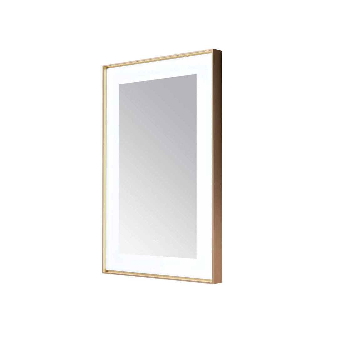 Aquadom Lexington 24"x36" LED Lighted Slim Frame Mirror with Defogger