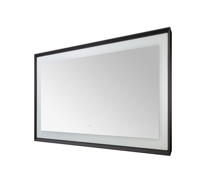 Aquadom Madison 72"x36" LED Lighted Chamfer Frame Mirror with Defogger