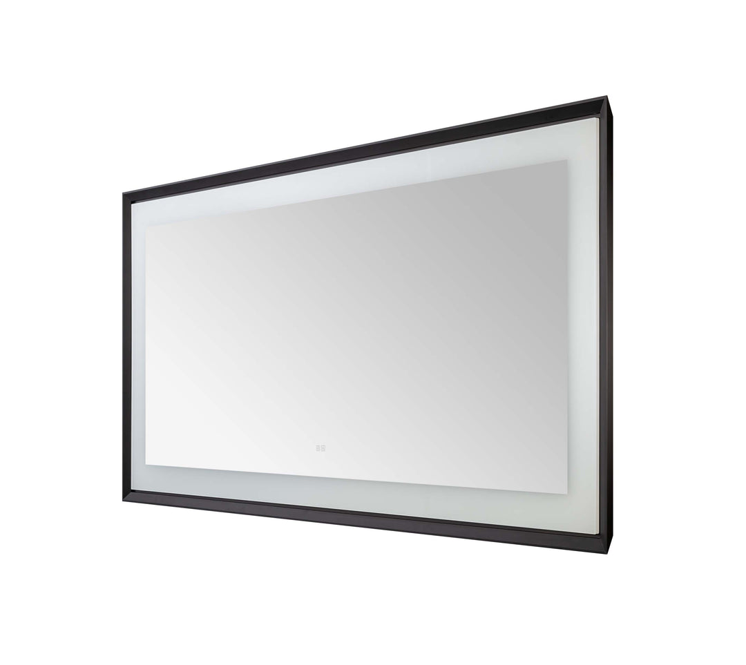 Aquadom Madison 72"x36" LED Lighted Chamfer Frame Mirror with Defogger