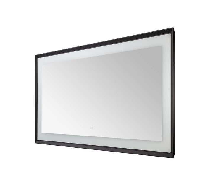 Aquadom Madison 72"x36" LED Lighted Chamfer Frame Mirror with Defogger