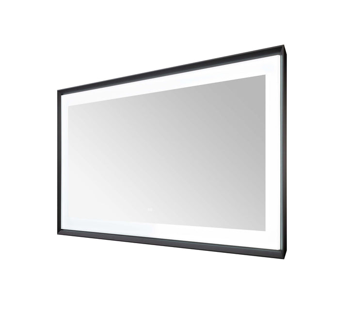 Aquadom Madison 72"x36" LED Lighted Chamfer Frame Mirror with Defogger