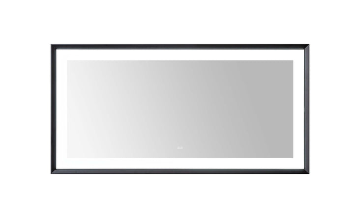Aquadom Madison 72"x36" LED Lighted Chamfer Frame Mirror with Defogger