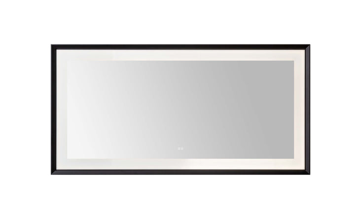 Aquadom Madison 72"x36" LED Lighted Chamfer Frame Mirror with Defogger
