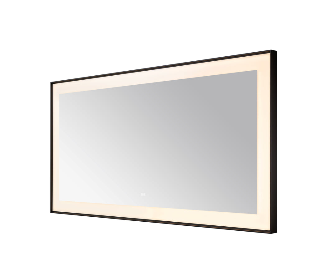 Aquadom Lexington 72"x36" LED Lighted Slim Frame Mirror with Defogger