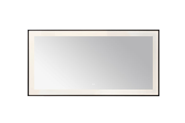 Aquadom Lexington 72"x36" LED Lighted Slim Frame Mirror with Defogger