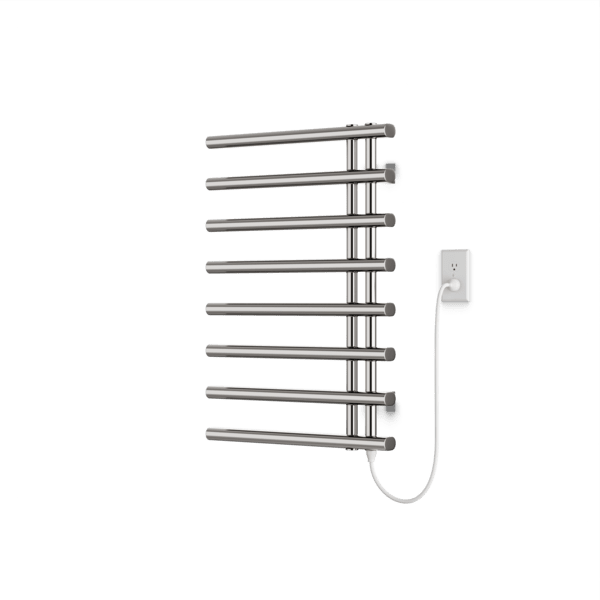 Artos Linx Round ML07550RP Plug-in Towel Dryer with Element on Right - 20"w x 30"h