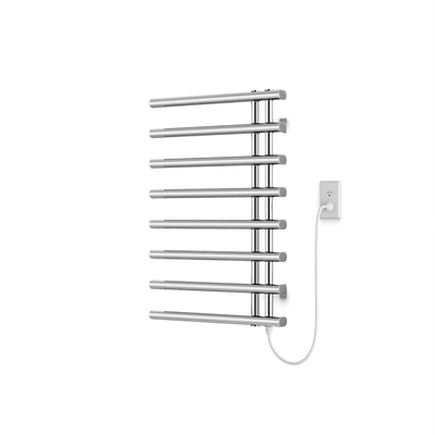 Artos Linx Round ML07550RP Plug-in Towel Dryer with Element on Right - 20"w x 30"h