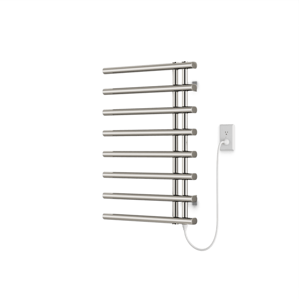 Artos Linx Round ML07550RP Plug-in Towel Dryer with Element on Right - 20"w x 30"h