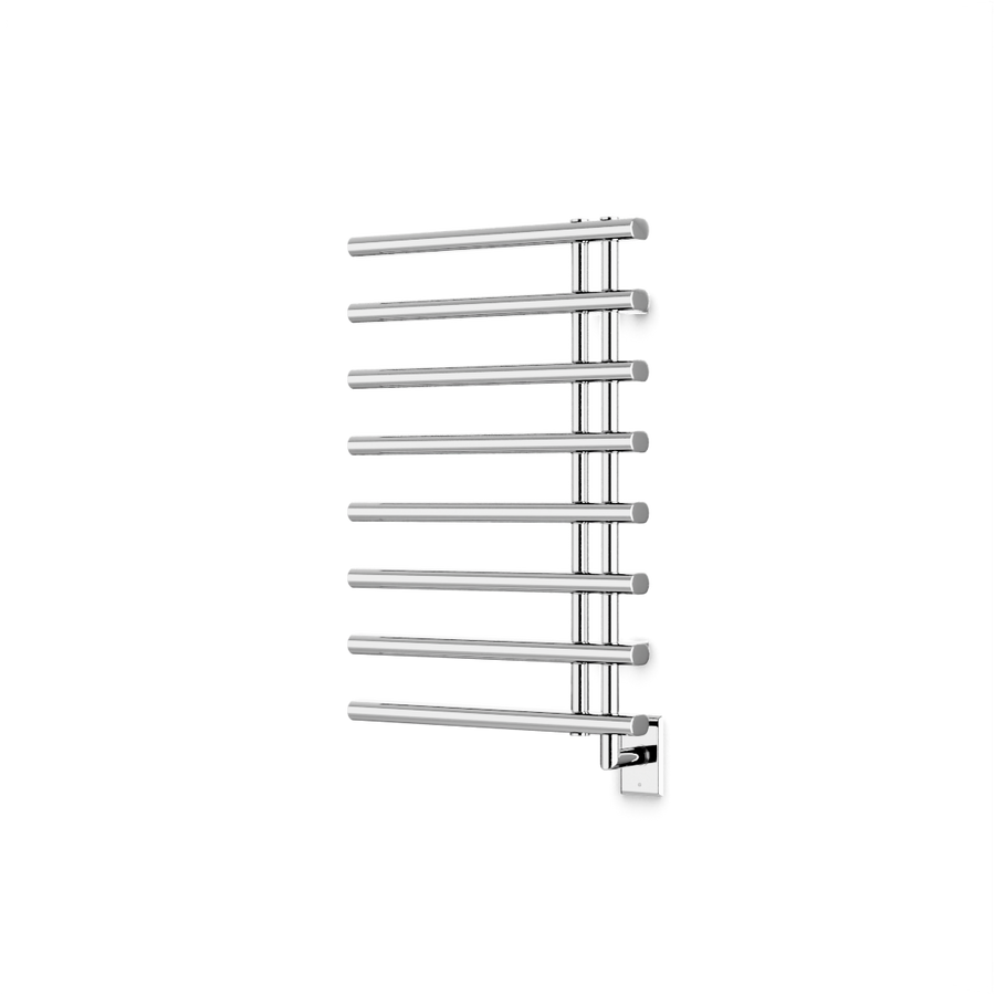 Artos Linx Round ML07550RW Hardwired Towel Dryer with Hardwire Kit on Right - 20"w x 30"h