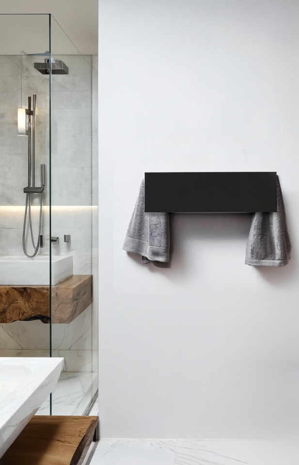 MG 12 Geometrici Mini Slim Towel Warmer  - 19.68"W x 6.69"H