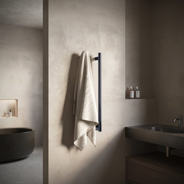 Tuzio Como Electric Hardwired Towel Warmer - 1.5"w x 36"h