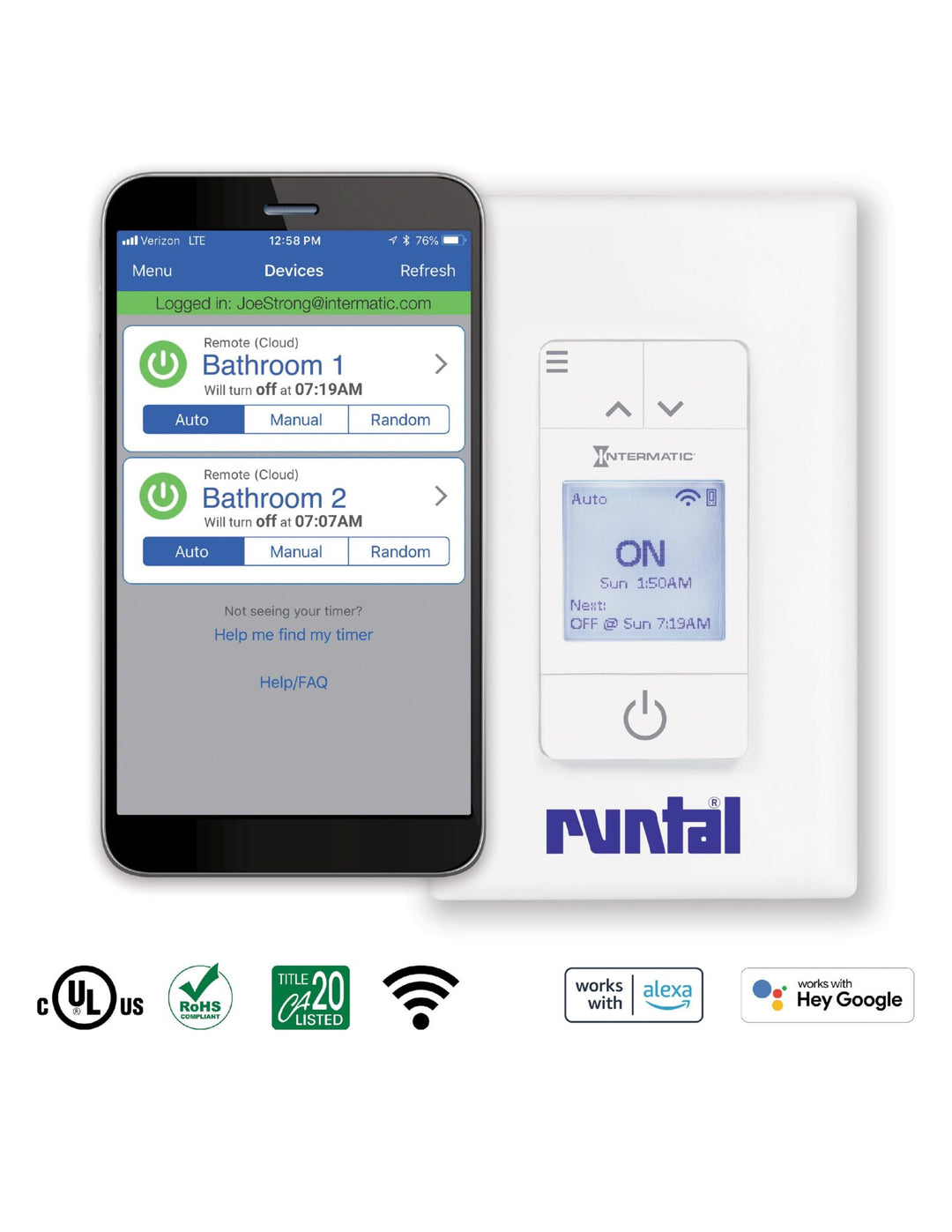 Runtal RSC Programmable Controller- (Timer)