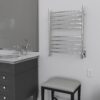 Amba Radiant Curved Plug-in and Hardware Towel Warmer - 23.75"w x 31.5"h