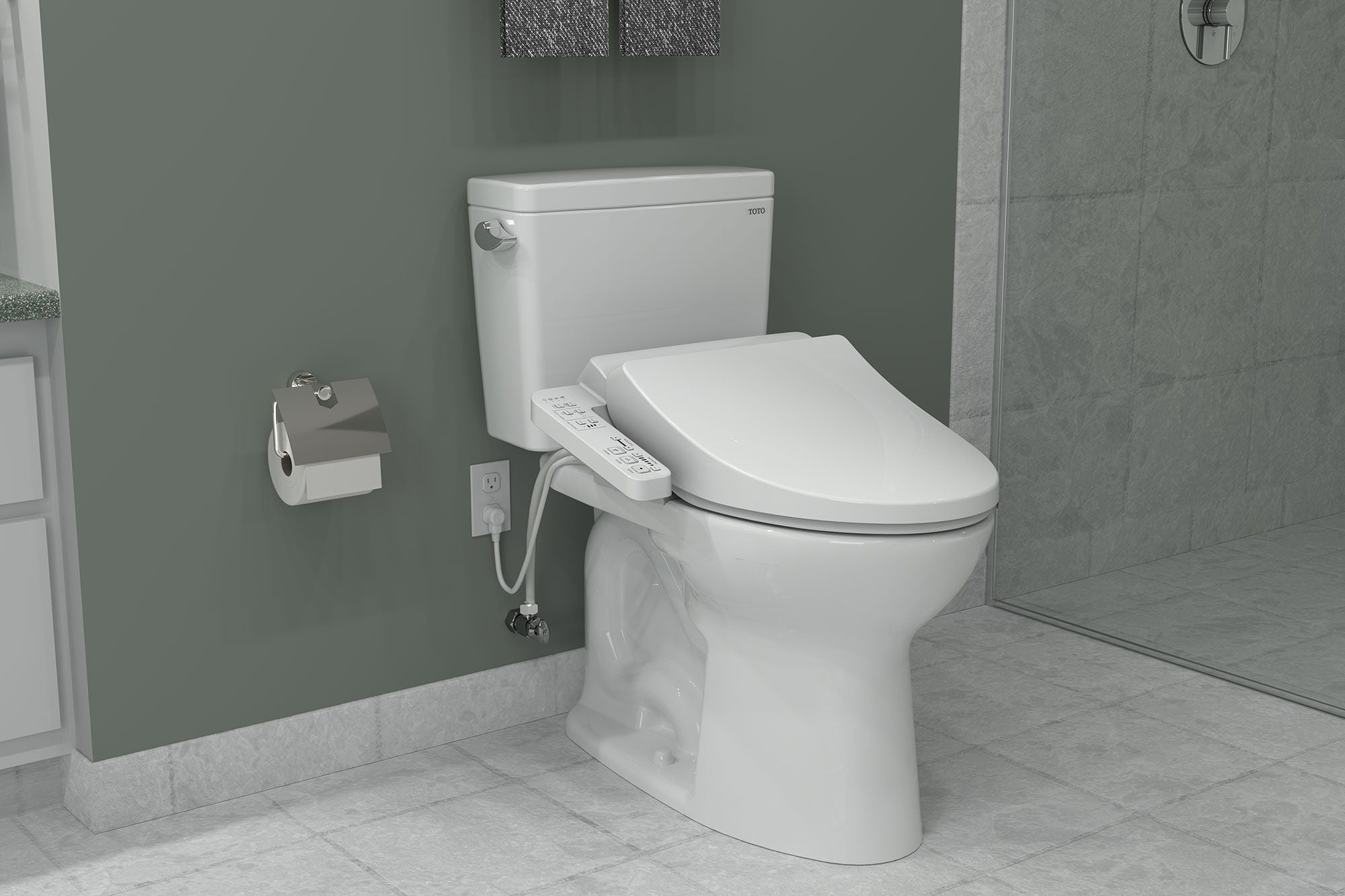 Toto WASHLET® A2 Electronic Bidet Toilet Seat
