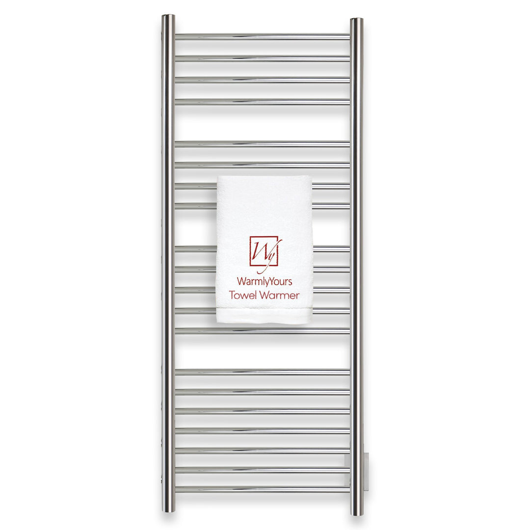 WarmlyYours Bellagio TWS3-BLG20PH Wall Mounted Hardwired Towel Warmer- 20"w x 47.2"h