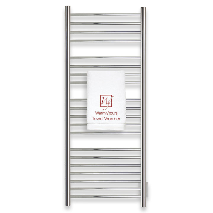 WarmlyYours Bellagio TWS3-BLG20PH Wall Mounted Hardwired Towel Warmer- 20"w x 47.2"h