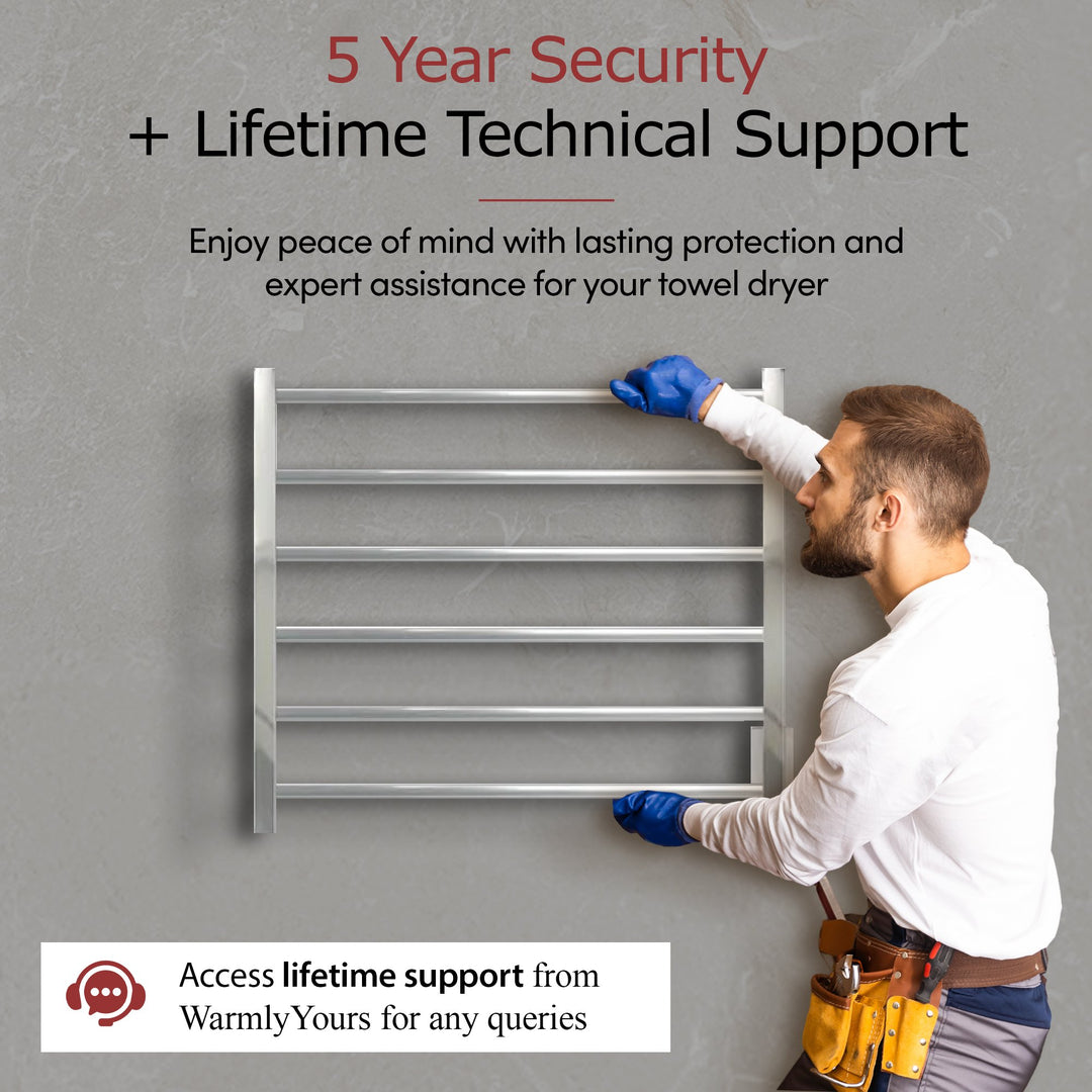 WarmlyYours Elevate Tahoe 06 TWS2-TAH06PH Wall Mounted Towel Warmer - 29.5"w x 26.7"h only towel warmers