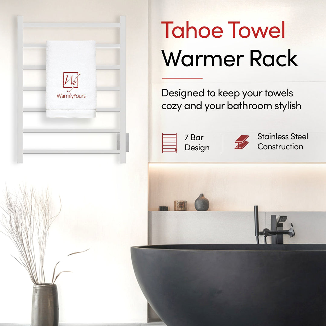 WarmlyYours Elevate Tahoe 07 Hardwired Towel Warmer - 23.6"w x 31.5"h only towel warmers