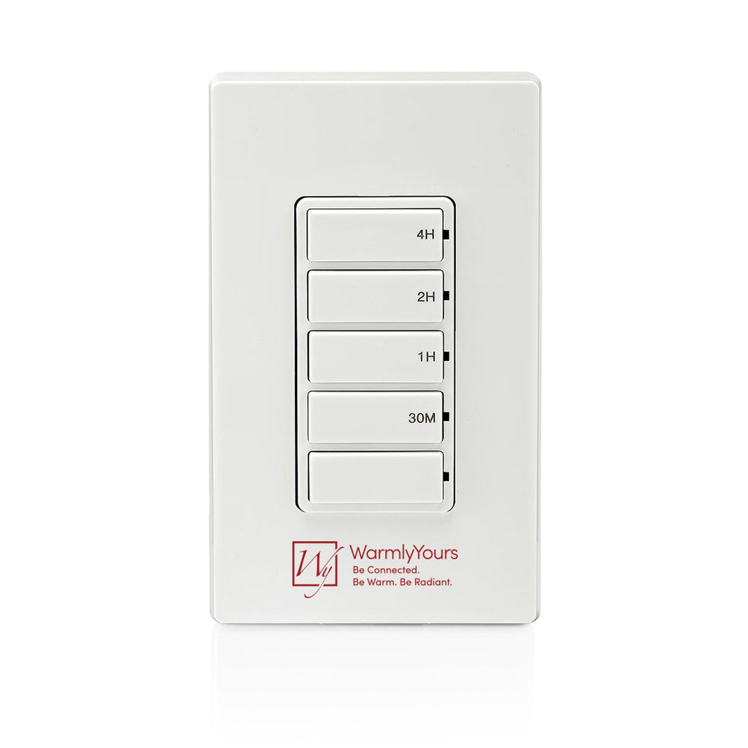 WarmlyYours Hardwired 4-Setting Countdown Timer