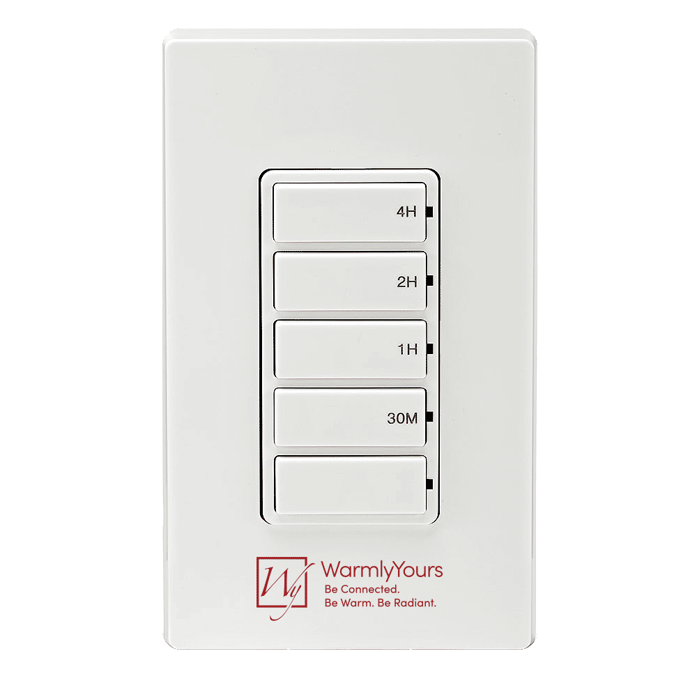 WarmlyYours Hardwired 4-Setting Countdown Timer