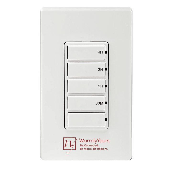 WarmlyYours Hardwired 4-Setting Countdown Timer