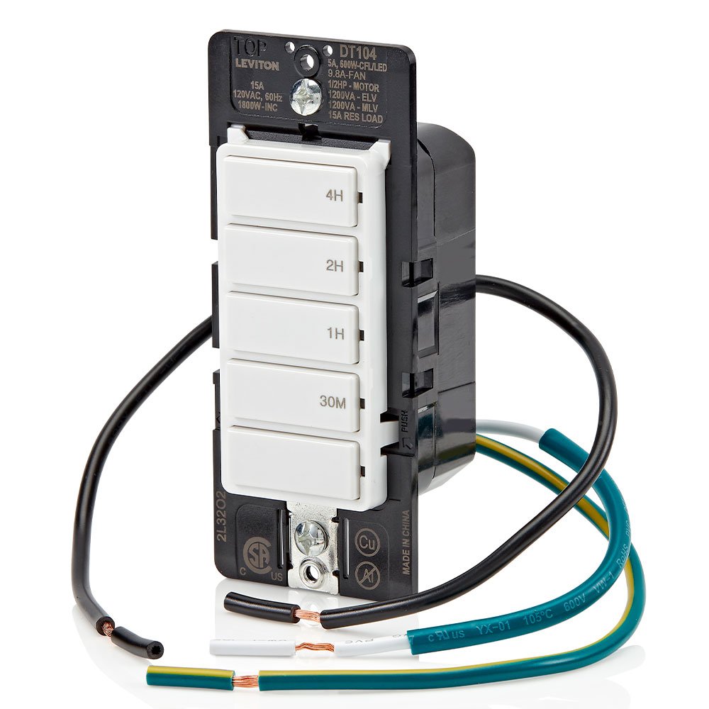 WarmlyYours Hardwired 4-Setting Countdown Timer