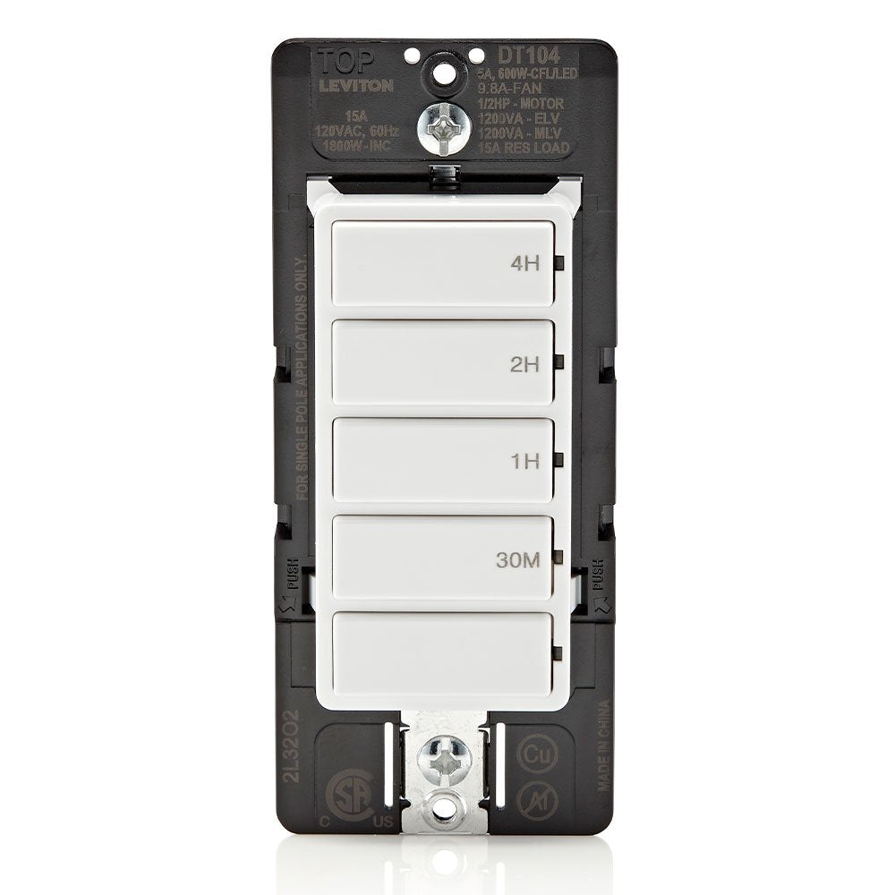 WarmlyYours Hardwired 4-Setting Countdown Timer