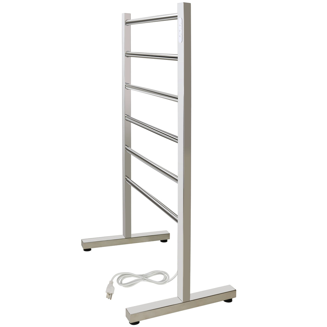 WarmlyYours Ibiza TWS5-IBZ06PP Freestanding Plug-in Towel Warmer- 21.85"w x 34.84"h only towel warmers