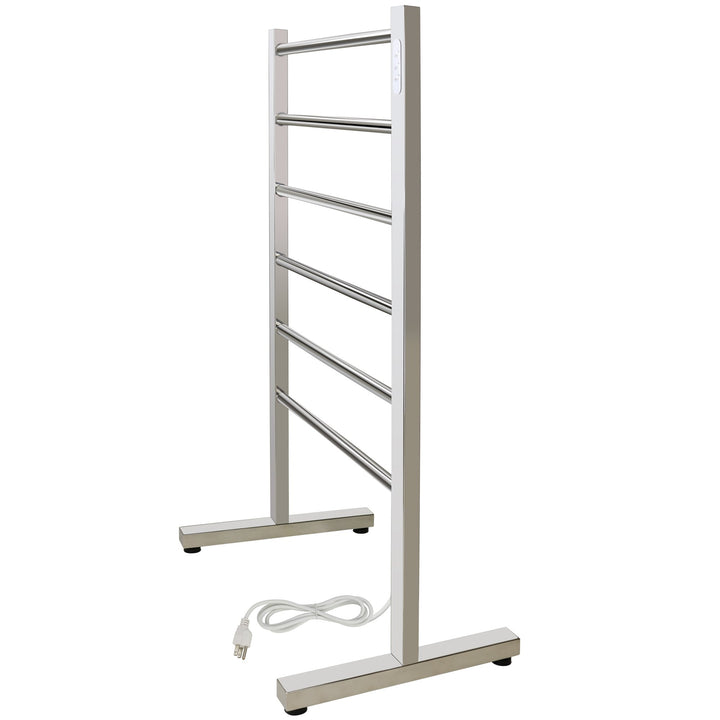 WarmlyYours Ibiza TWS5-IBZ06PP Freestanding Plug-in Towel Warmer- 21.85"w x 34.84"h only towel warmers