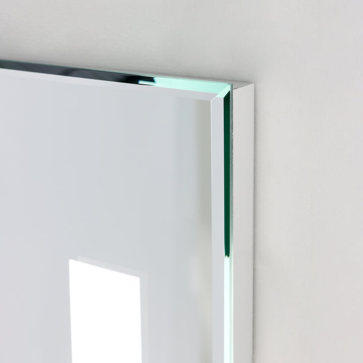 WarmlyYours Ingrid Wall-mounted LED Backlit Mirror - Rectangle 36″ x 24″ only towel warmers