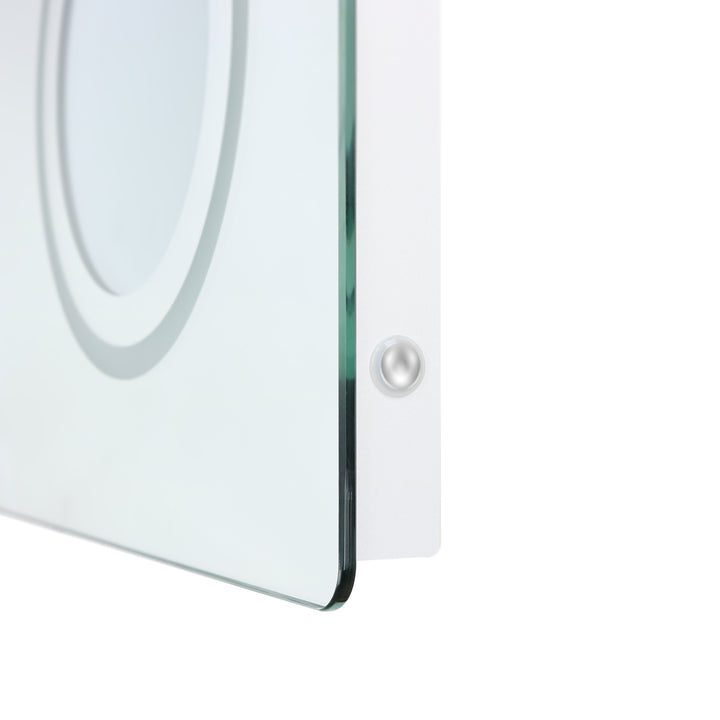 WarmlyYours Judy Wall-mounted LED Backlit Mirror - Rectangle 36″ x 24″ only towel warmers