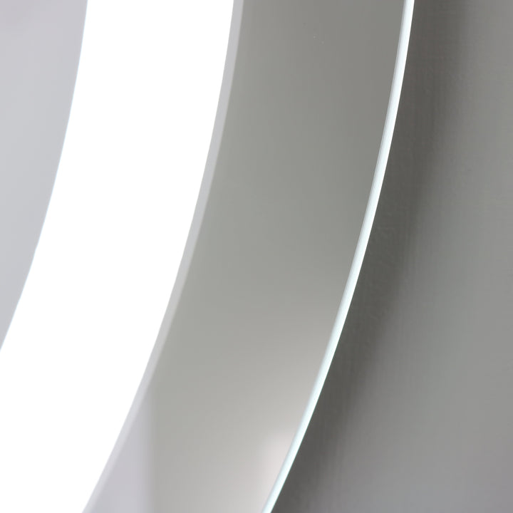 WarmlyYours Marilyn Wall-mounted LED Backlit Mirror - Round 27.5″ only towel warmers