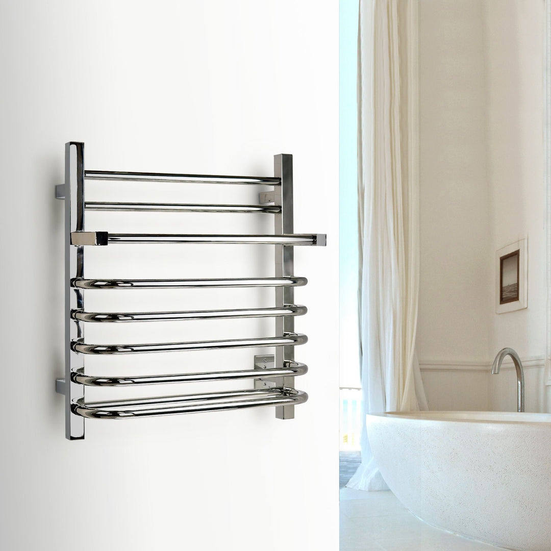 WarmlyYours Maui TWS1-MAU07PH Wall Mounted Hardwired Towel Warmer- 20.27"w x 22.44"h only towel warmers
