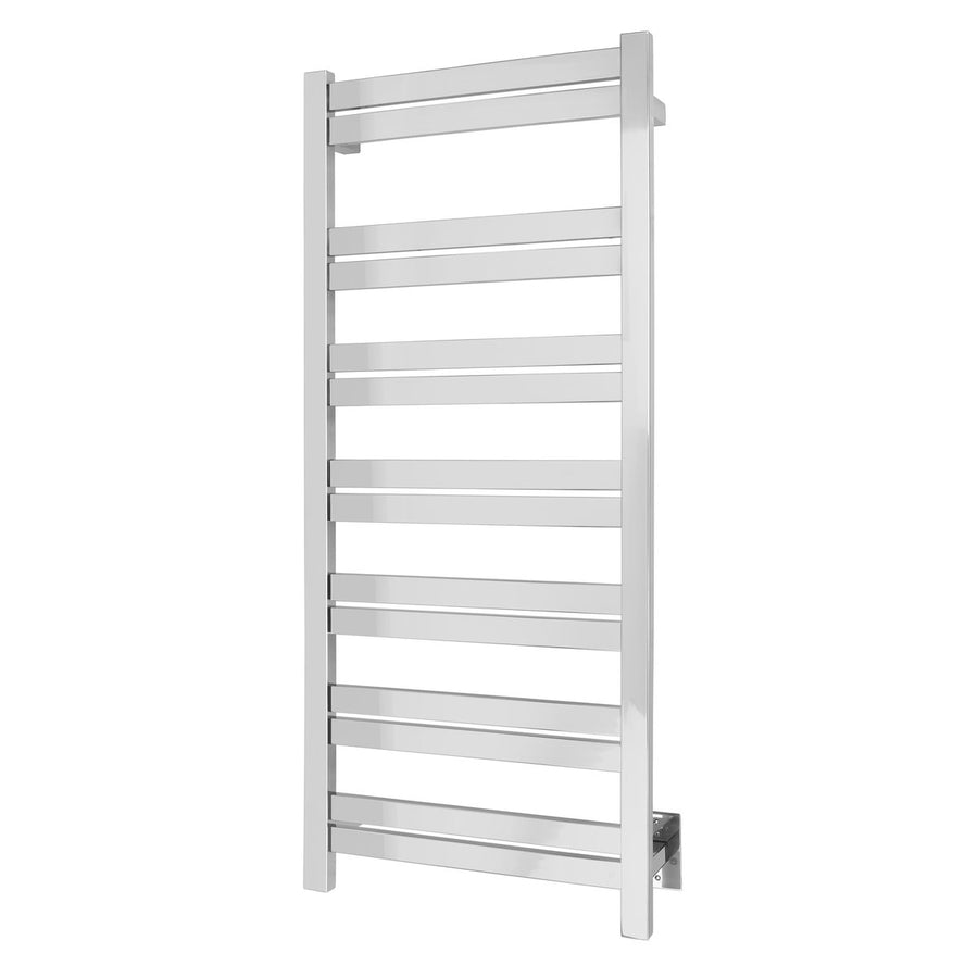 WarmlyYours Milan 14 TWS6-MLN14PH Wall Mounted Hardwired Towel Warmer- 20.4"w x 47.6"h