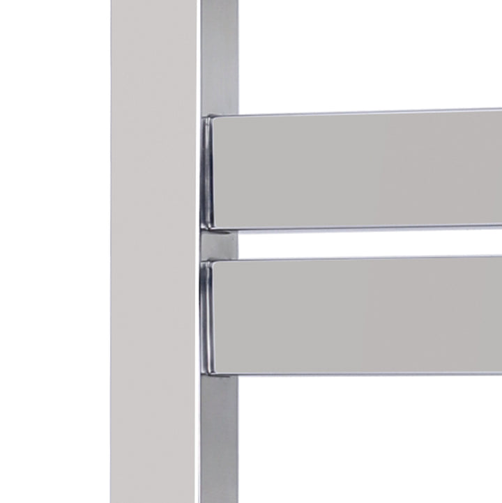 WarmlyYours Milan 14 TWS6-MLN14PH Wall Mounted Hardwired Towel Warmer- 20.4"w x 47.6"h