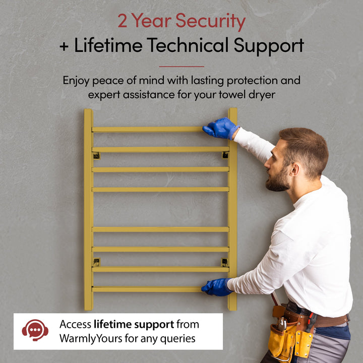 WarmlyYours Sierra Dual Connect (Hardwired and Plug in) Towel Warmer  - 24"w x 32"h only towel warmers