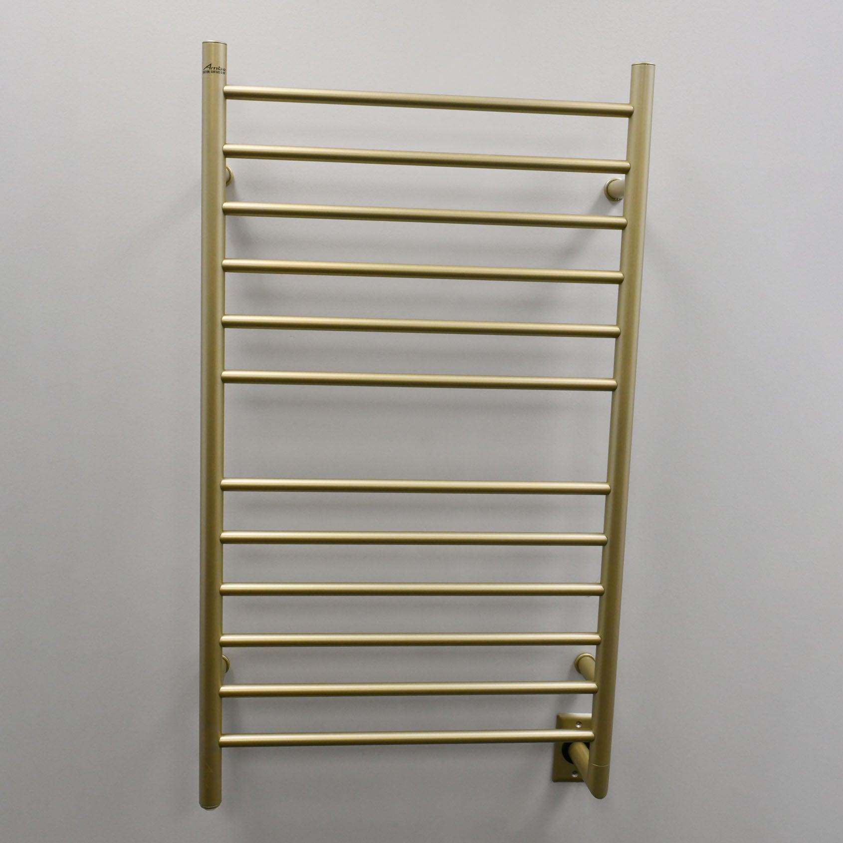 Amba Radiant Large Hardwired Straight Towel Warmer - 23.6"w x 41.3"h - Only Towel Warmers