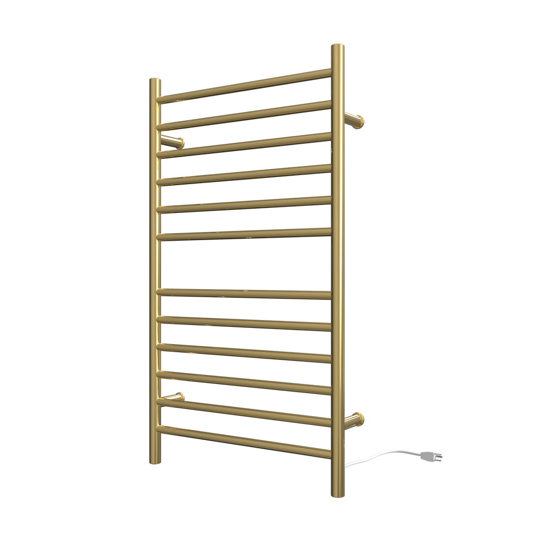 Amba Radiant Large Hardwired Straight Towel Warmer - 23.6"w x 41.3"h - Only Towel Warmers