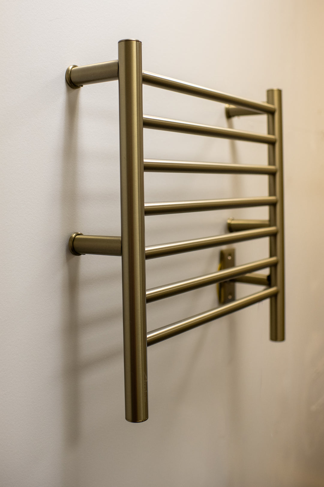 Amba Radiant Small Straight Hardwired or Plug-In Towel Warmer - 20.37"w x 21.25"h - Only Towel Warmers
