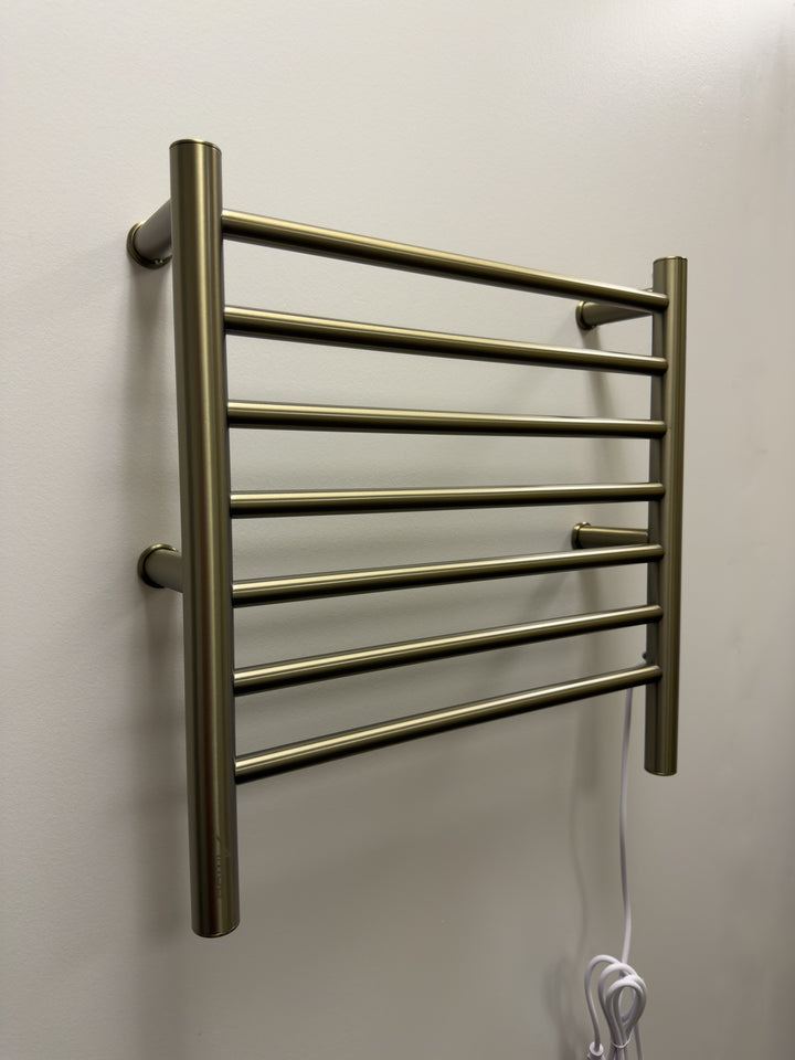 Amba Radiant Small Straight Hardwired or Plug-In Towel Warmer - 20.37"w x 21.25"h - Only Towel Warmers