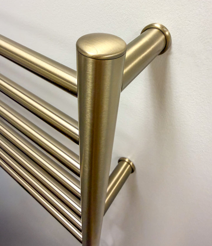 Amba Radiant Small Straight Hardwired or Plug-In Towel Warmer - 20.37"w x 21.25"h - Only Towel Warmers