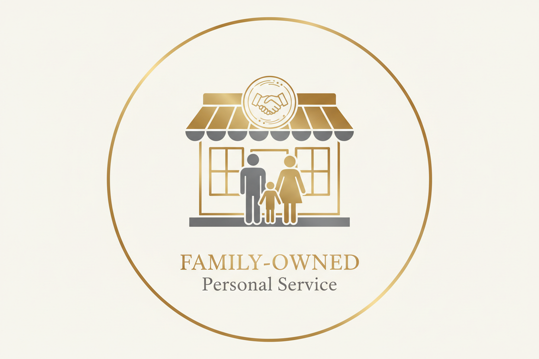 Family business customer service icon