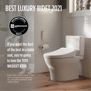 Toto WASHLET® K300 Electronic Bidet Toilet Seat