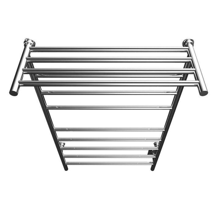 Kontour Angle Plug-In or Hardwired Towel Warmer With Shelf - 24"w x 39"h - only towel warmers