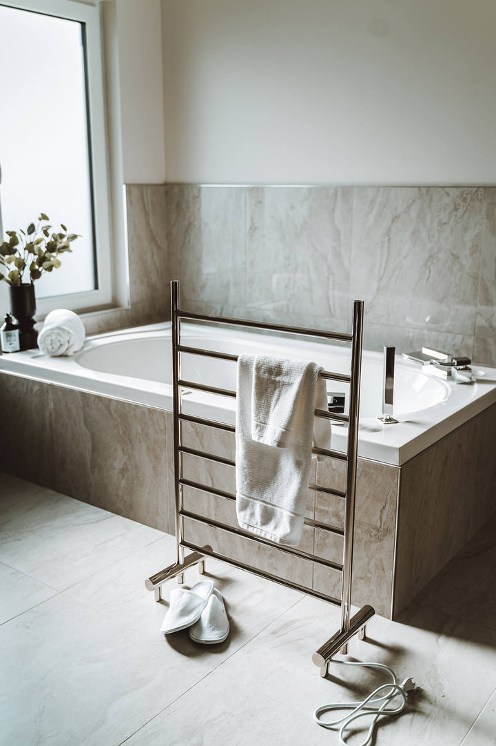 Kontour Camber K1023E Freestanding Plug-in Towel Warmer - 25"w x 38"h - only towel warmers