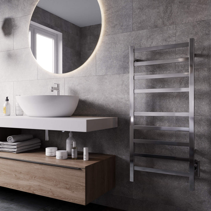 Kontour Square K6033 Plug-In or Hardwired Towel Warmer - 24"w x 40"h - only towel warmers
