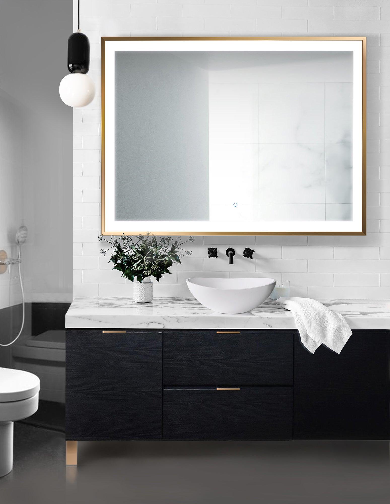 Krugg 48″ X 36″ Soho LED Bathroom Mirror